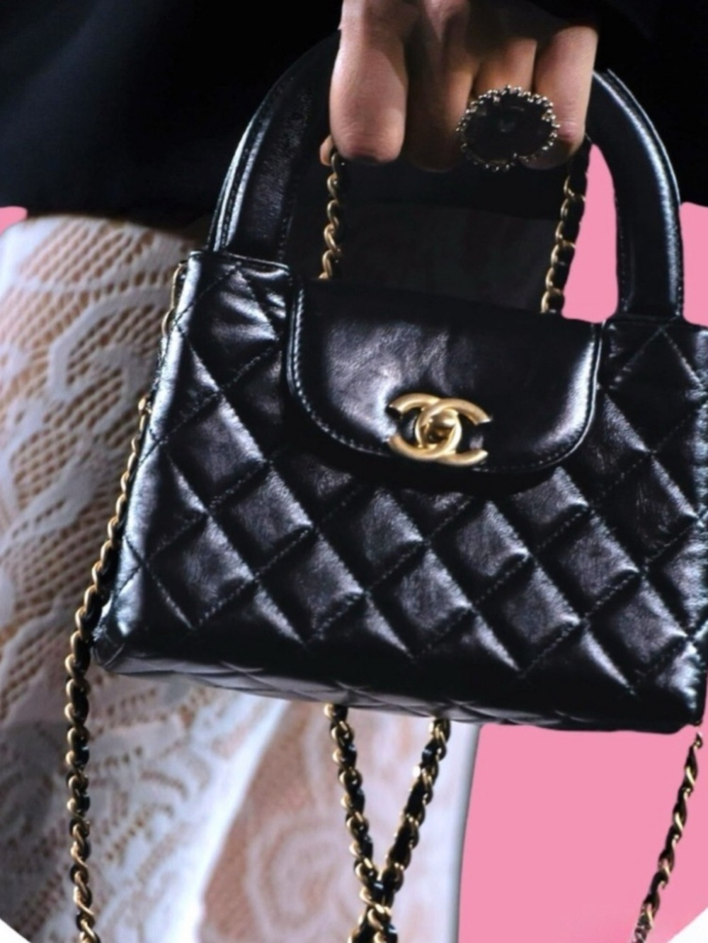 New Designer-Inspired “Mini Kelly Shopping Bag”
